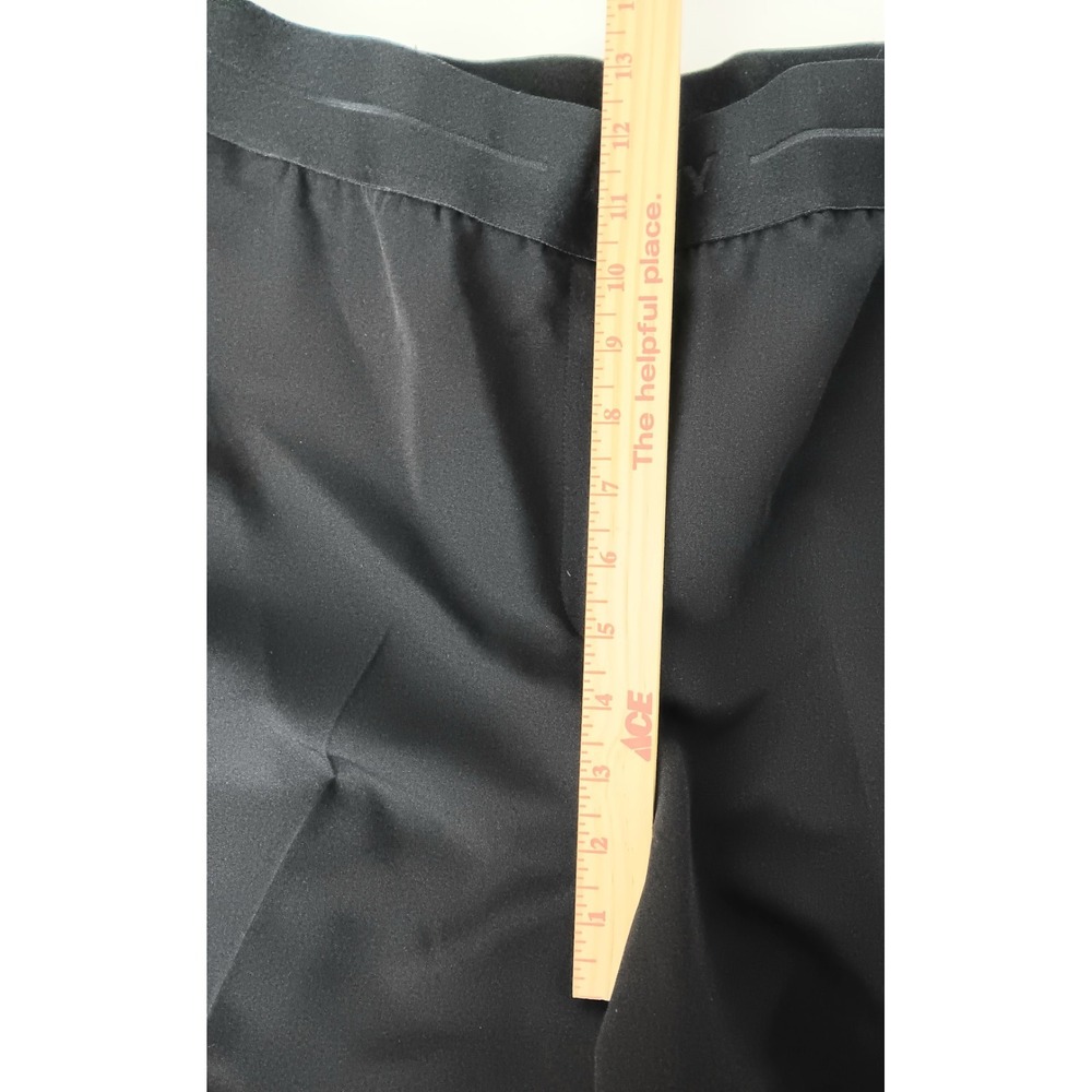 DKNY The Essex Pant Women's Size L Slim Leg Pullon Stretch Waist Ankle Black NEW - Picture 14 of 16
